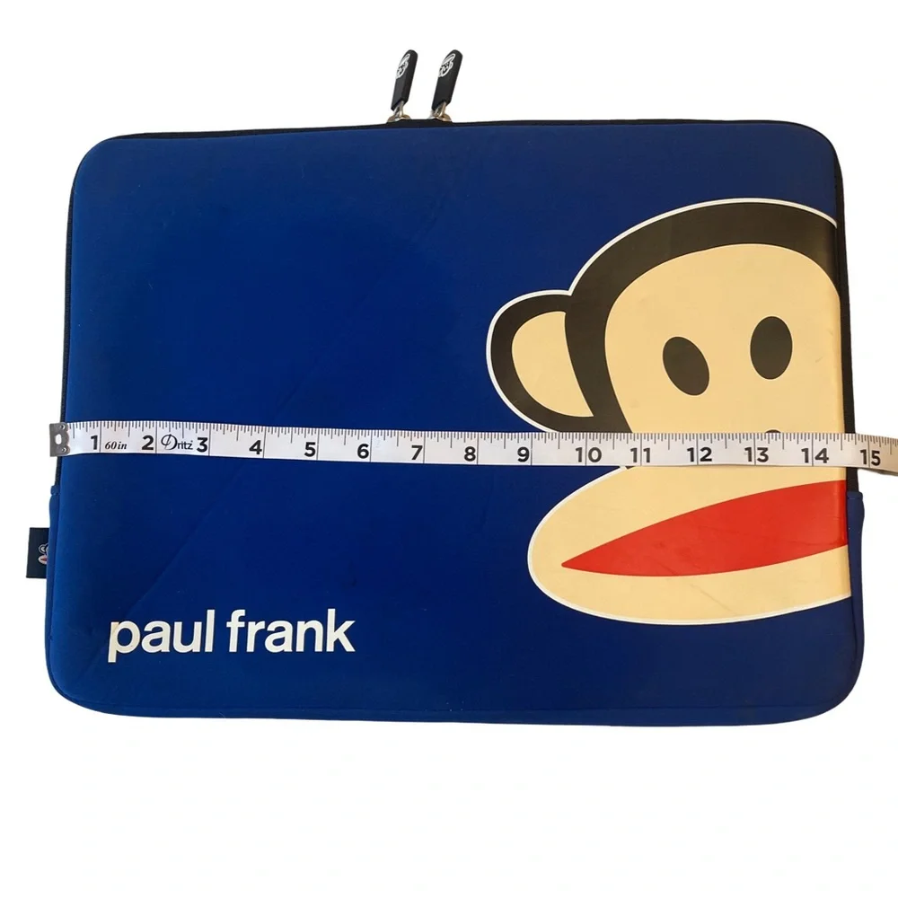 🐵 Paul Frank Julius the Monkey Blue Laptop Sleeve / Case